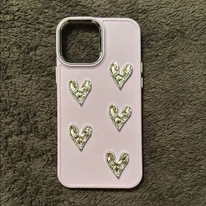 Lavender Heart Phone Case